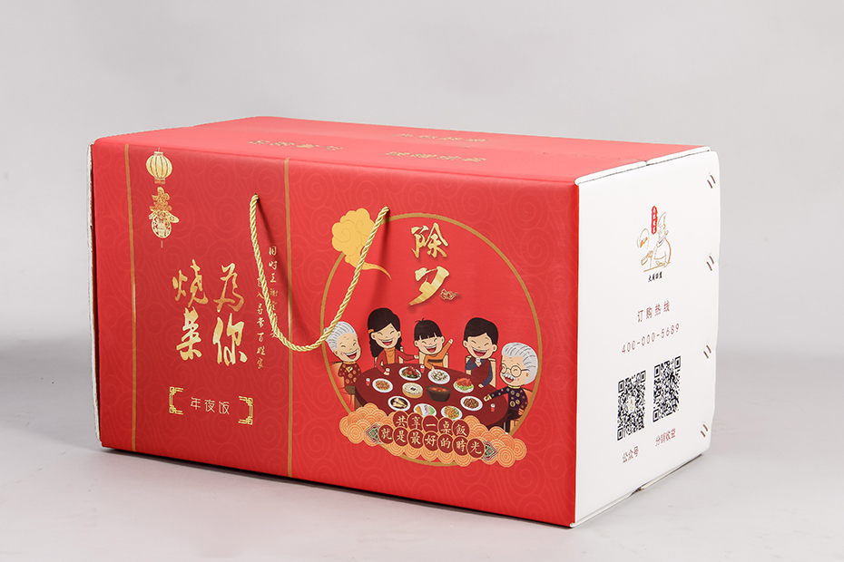 年夜饭彩面保温包装