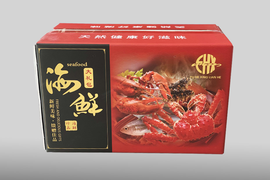 海鲜包装保温盒定制