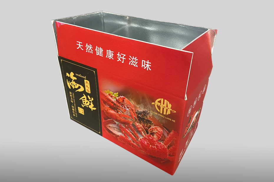 海鲜包装保温盒定制