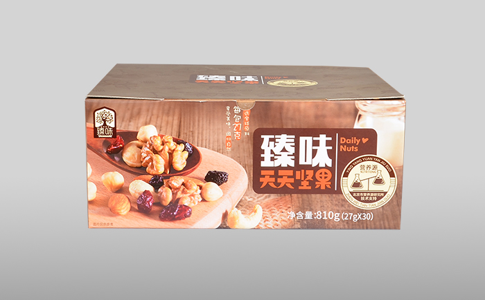 臻味天天坚果包装礼盒定制