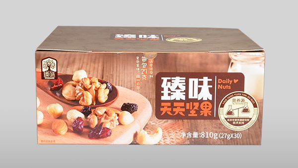臻味天天坚果包装礼盒定制