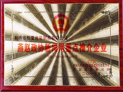 燕赵政协新闻网重点推介企业