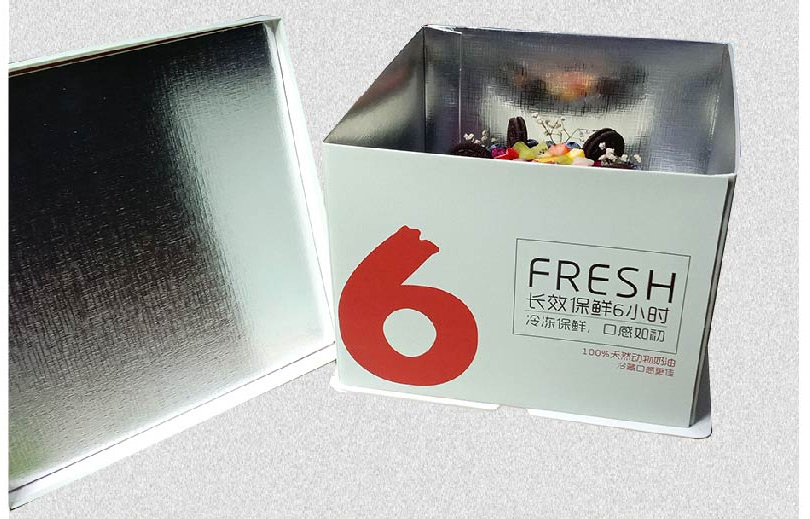 新型蛋糕盒保温箱定制